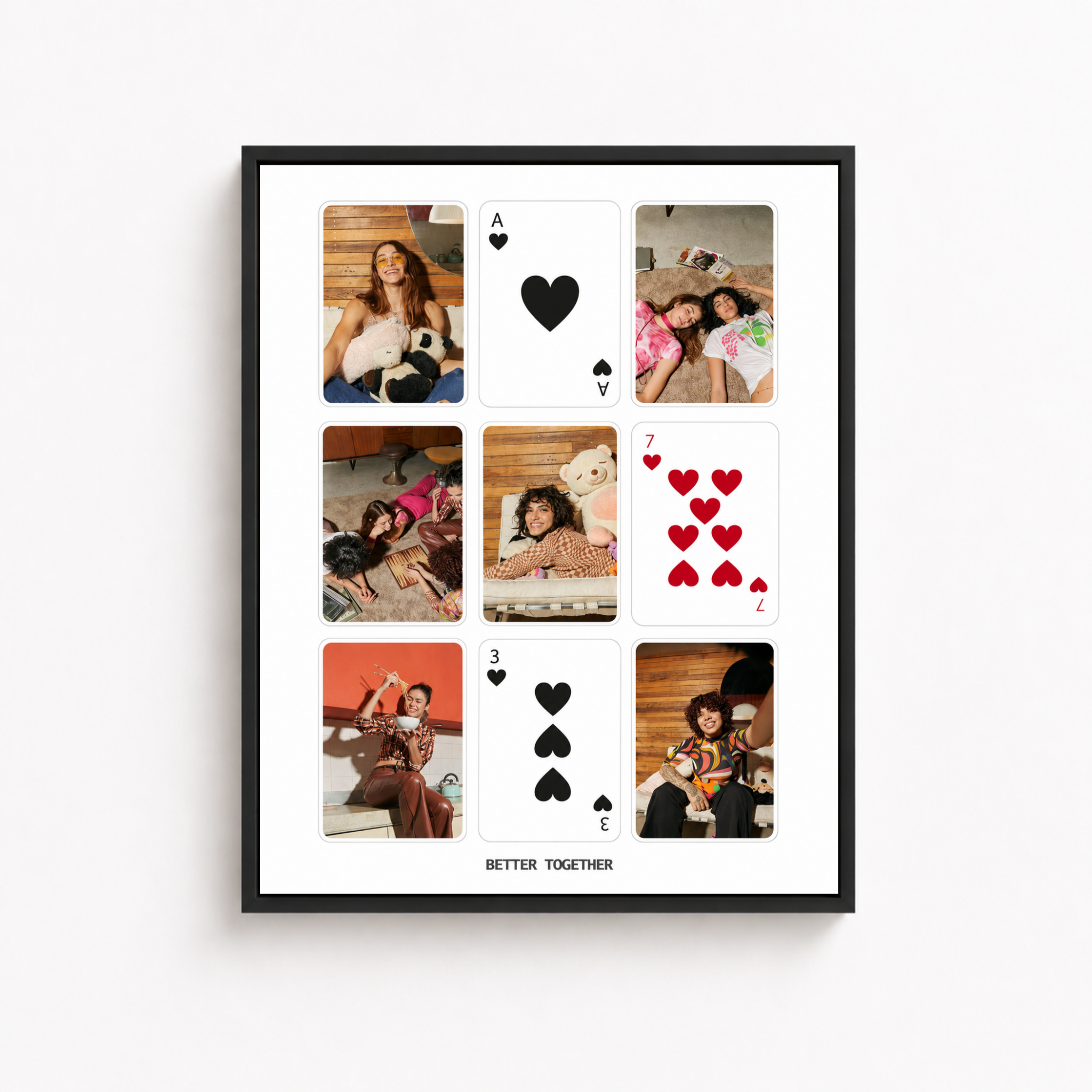 Better Together Custom Photo Canvas Aura Canvas