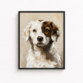 Custom Oil Painting Pet Portrait Canvas Aura Canvas