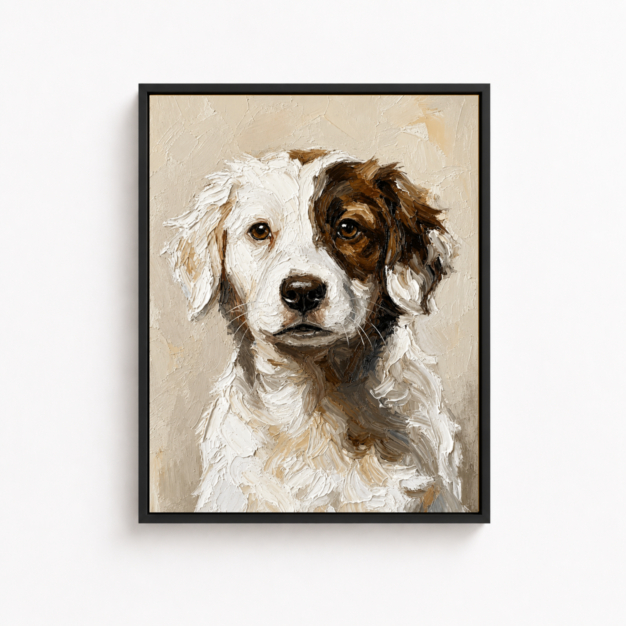 Custom Oil Painting Pet Portrait Canvas Aura Canvas