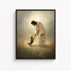 Custom Pet Memorial Canvas Aura Canvas