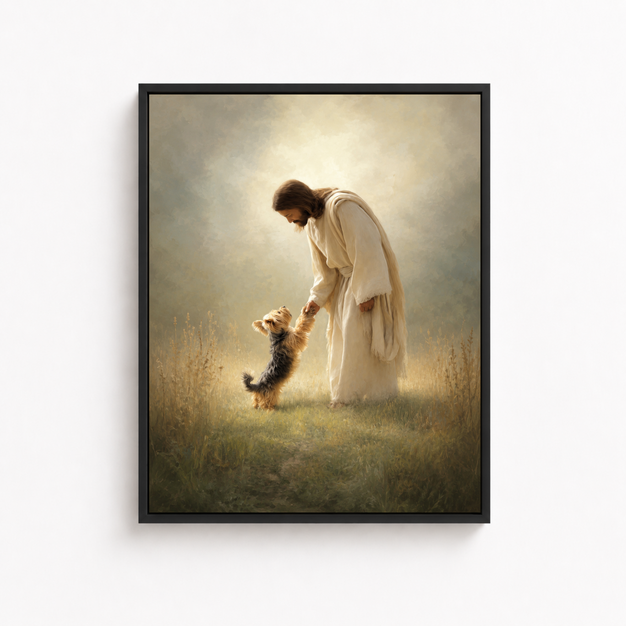 Custom Pet Memorial Canvas Aura Canvas