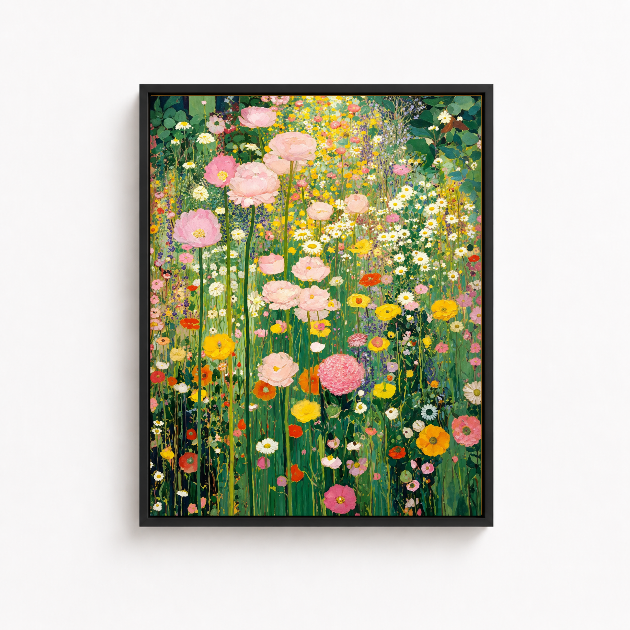 Blooming Garden Canvas Wall Art Aura Canvas