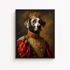 Custom Royal Pet Portrait Canvas Aura Canvas