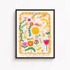 You Fill My Days With Sunshine Canvas Wall Art Aura Canvas