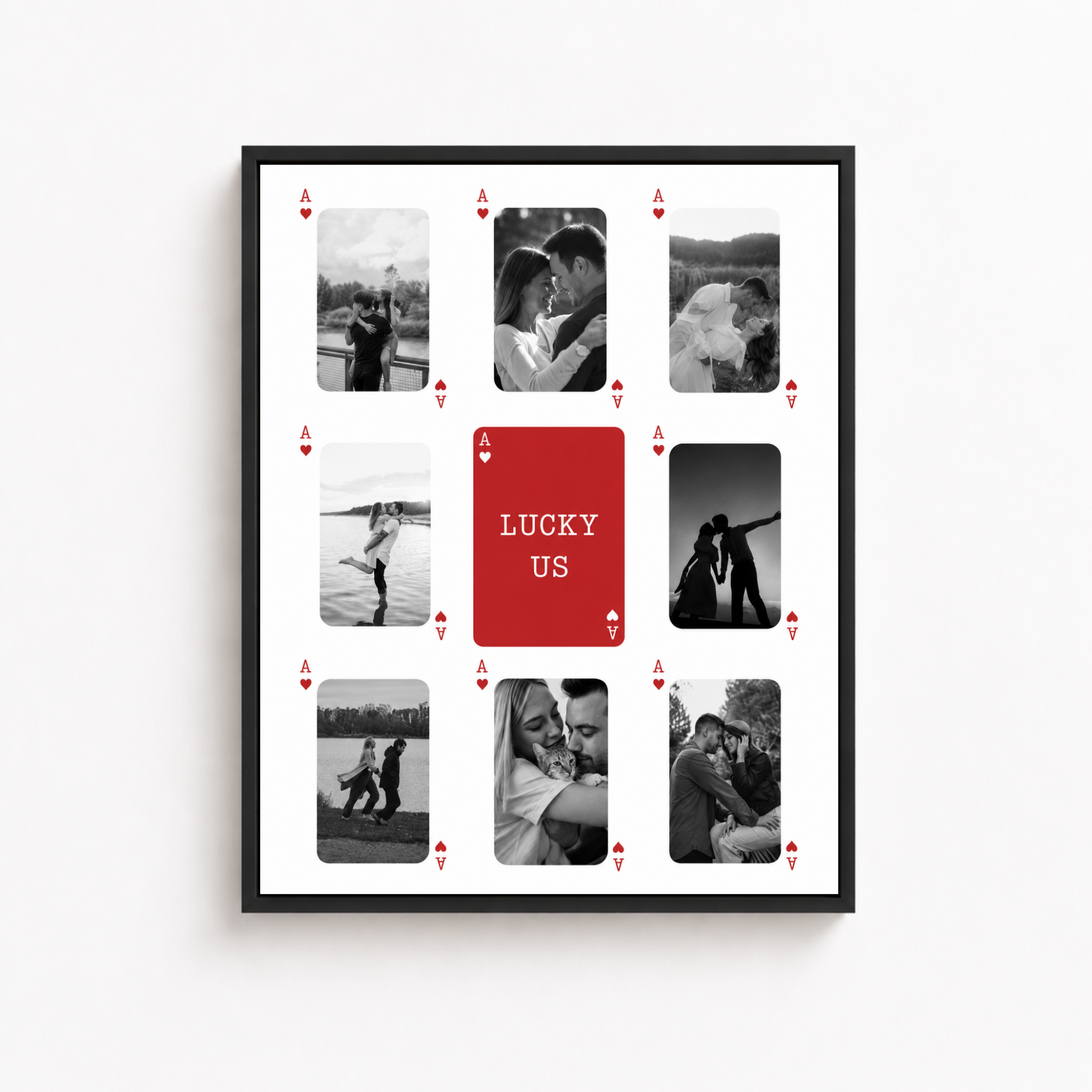 Lucky Us Custom Photo Canvas Aura Canvas