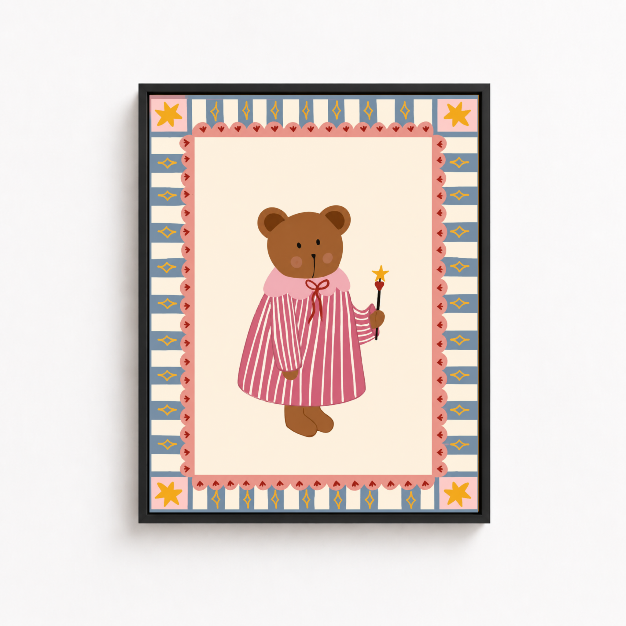 Magic Teddy Bear Canvas Wall Art Aura Canvas