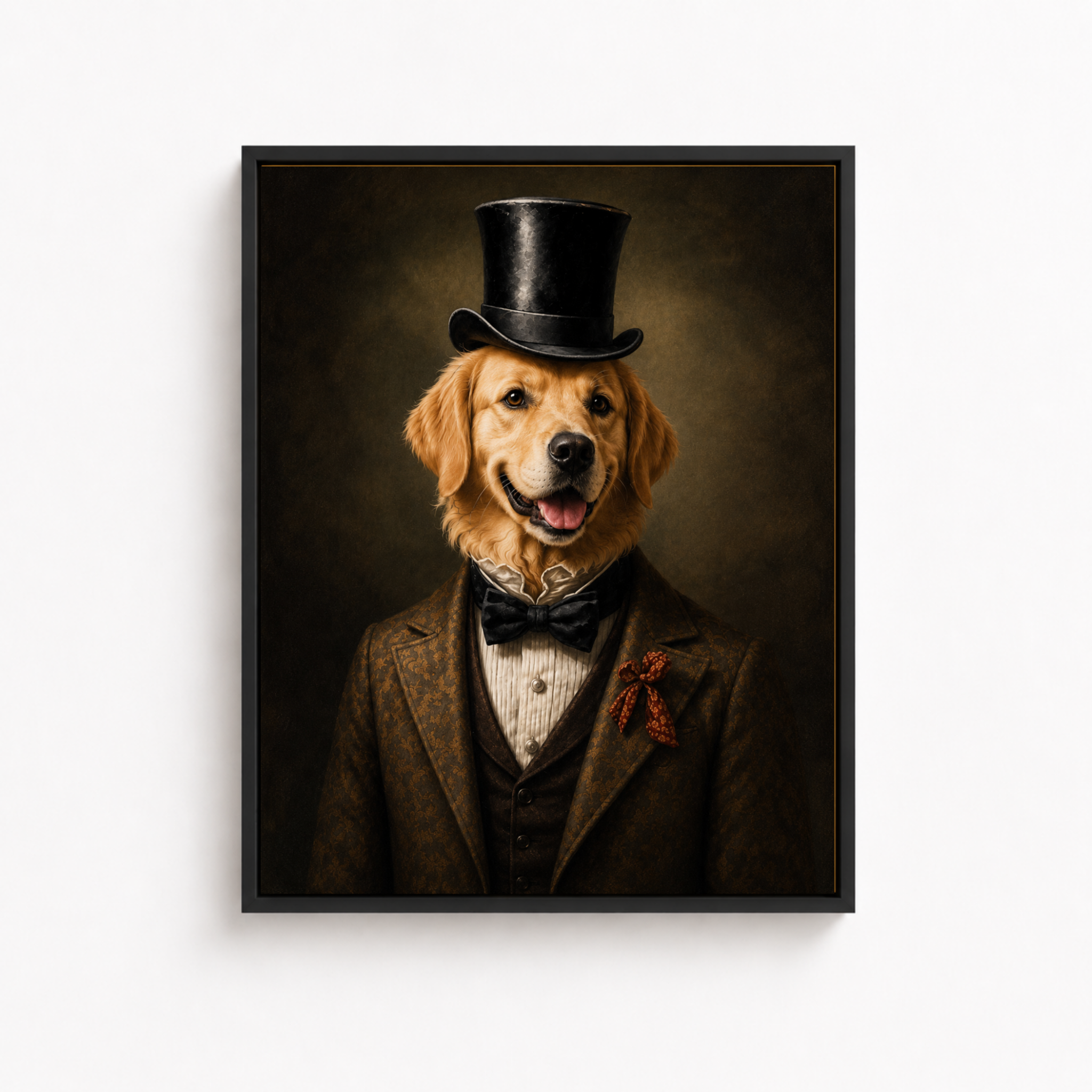 Custom Princess Pet Portrait Canvas (Copy) Aura Canvas