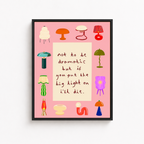 Not To Be Dramatic Canvas Wall Art Aura Canvas