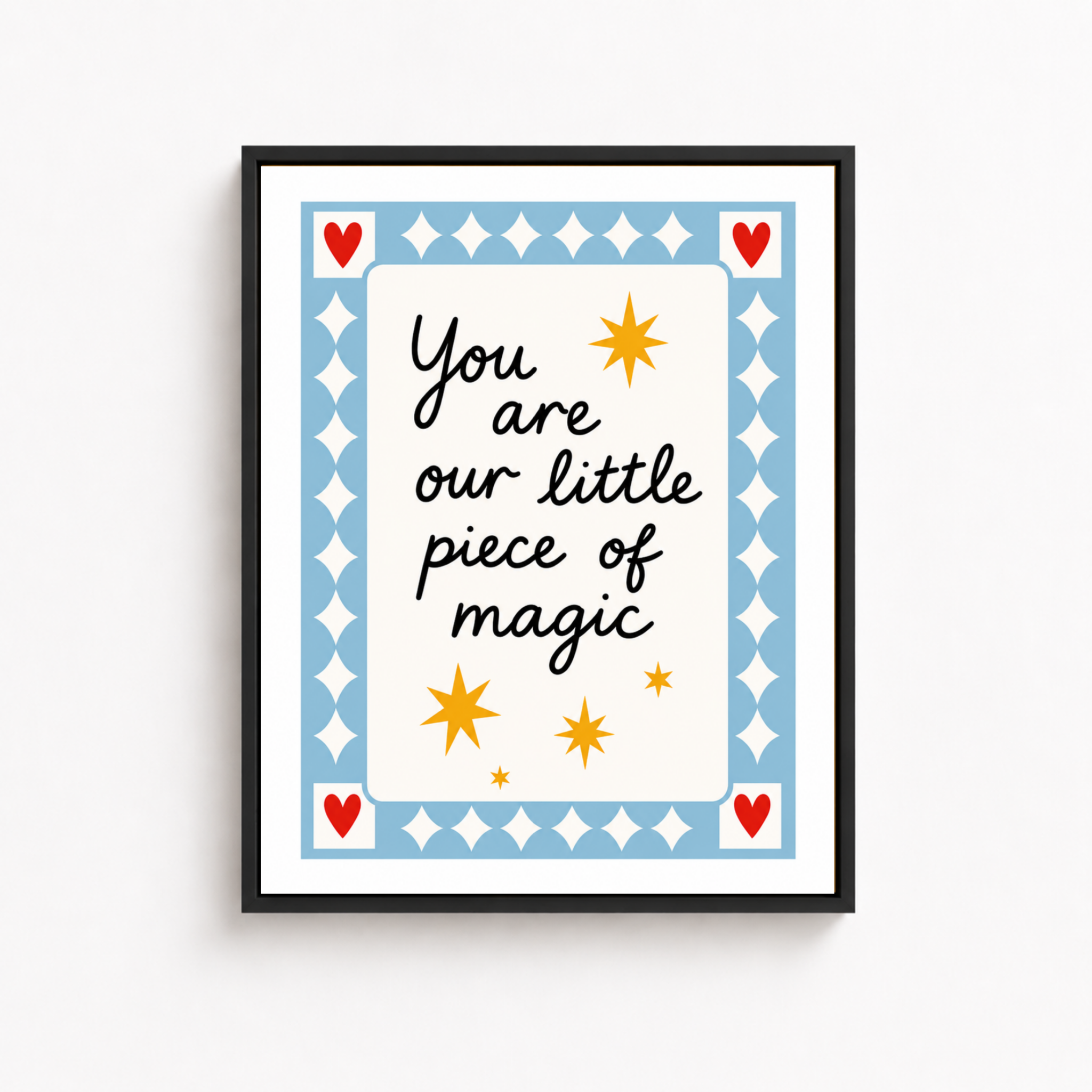 Little Piece of Magic Canvas Wall Art Aura Canvas