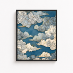 Dreamy Cloud Canvas Wall Art Aura Canvas