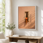 Woman Reading Canvas Wall Art