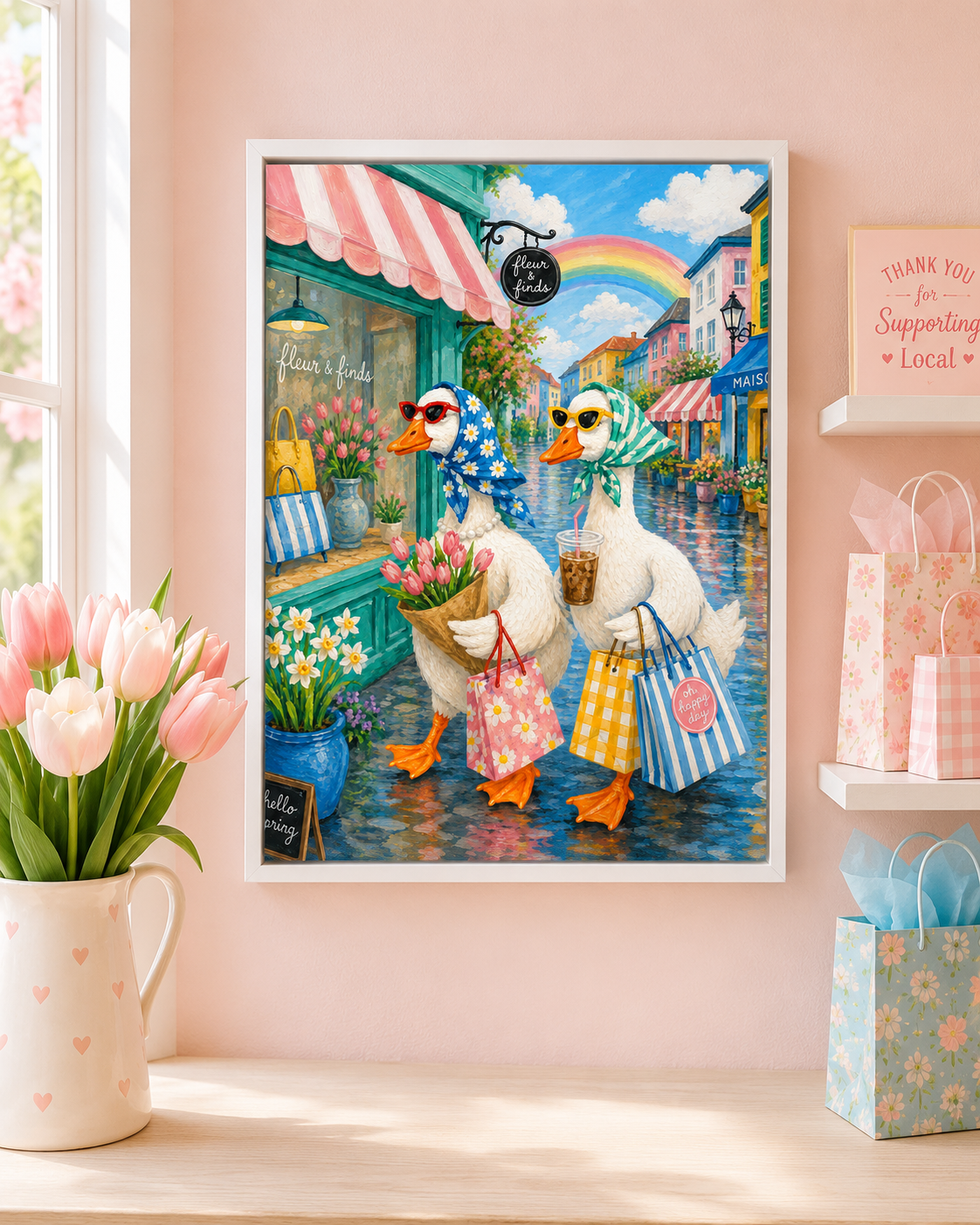 Duck Canvas Aura Canvas