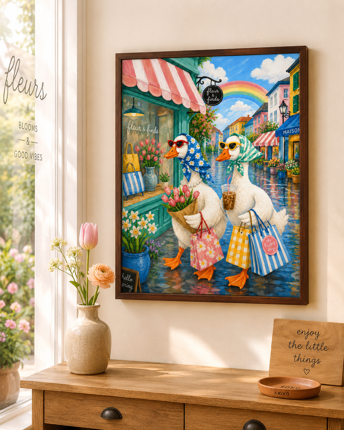 Duck Canvas Aura Canvas