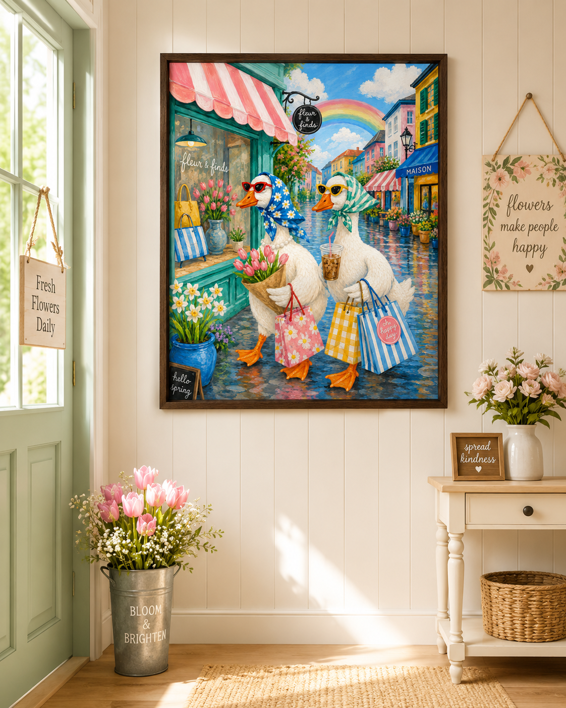 Duck Canvas Aura Canvas