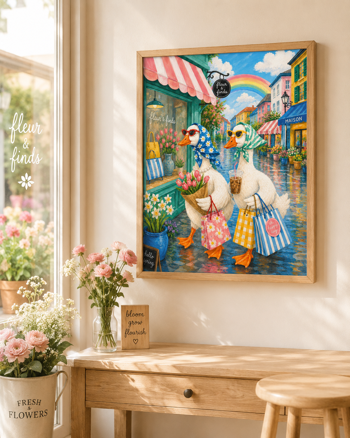 Duck Canvas Aura Canvas