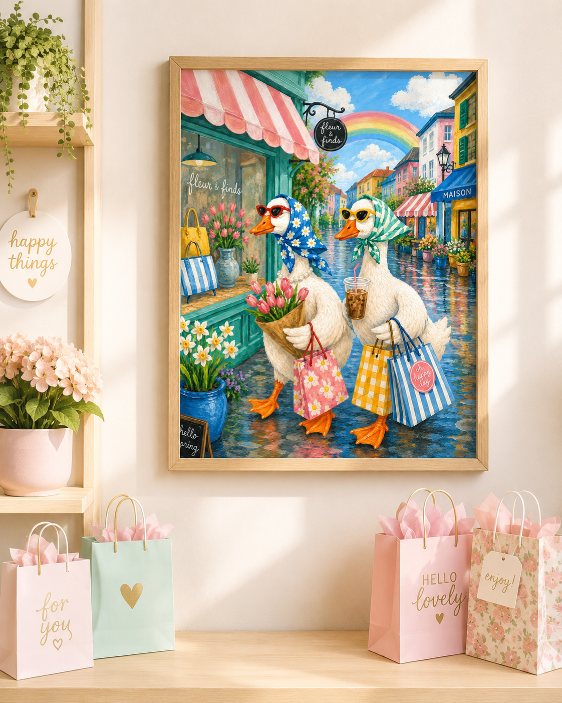 Duck Canvas Aura Canvas