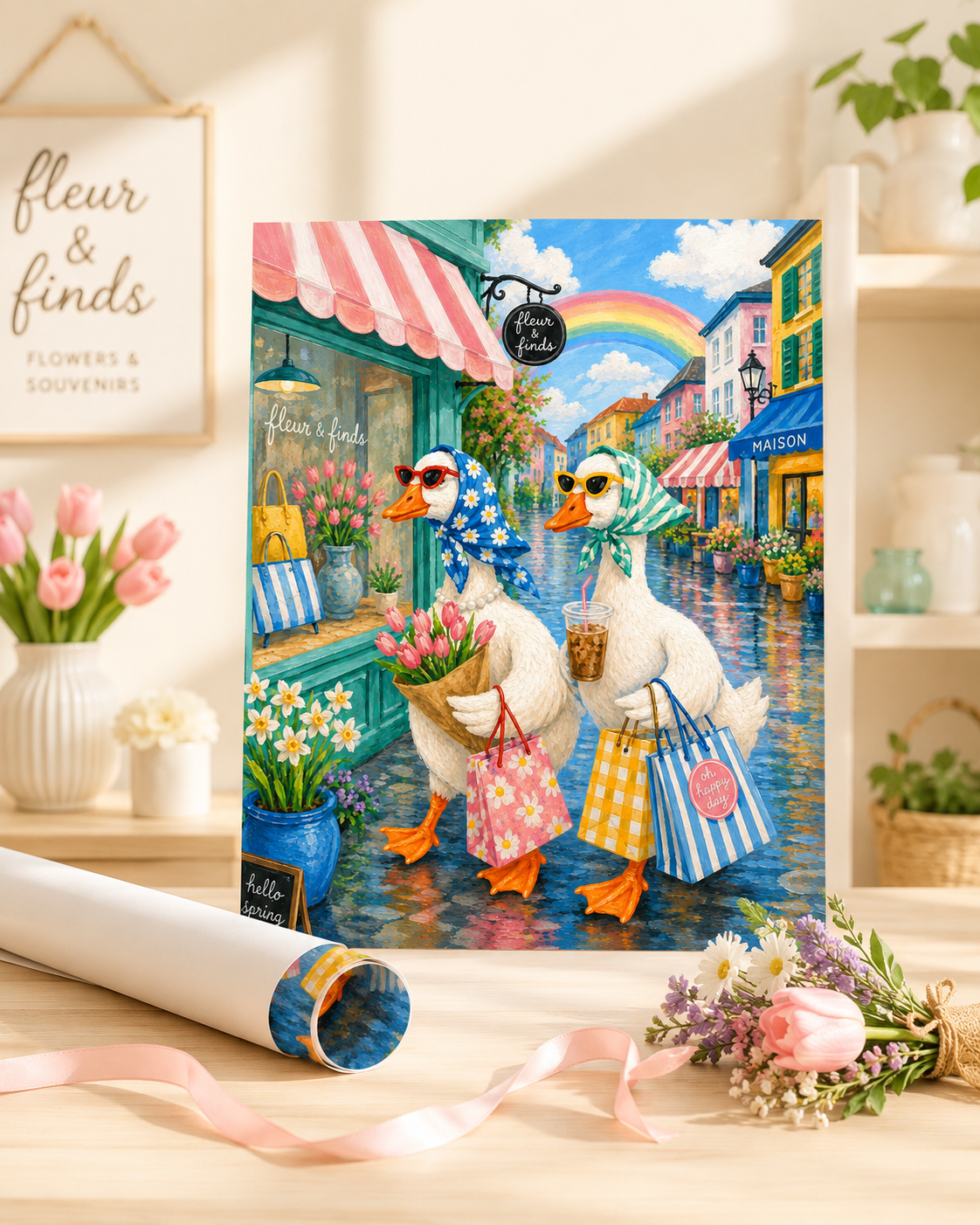 Duck Canvas Aura Canvas