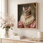 Custom Duchess Pet Portrait Canvas