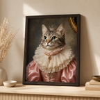 Custom Duchess Pet Portrait Canvas