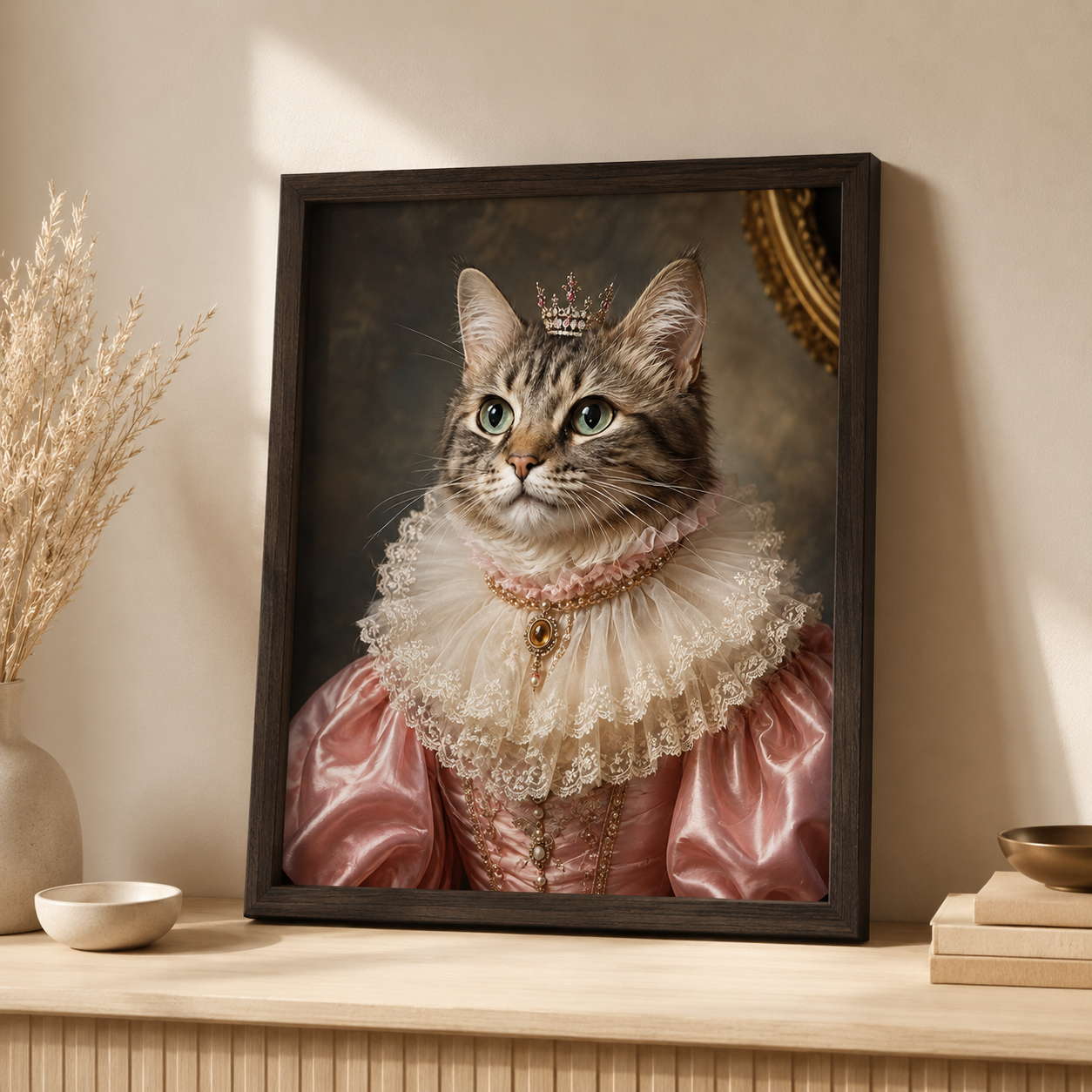 Custom Duchess Pet Portrait Canvas