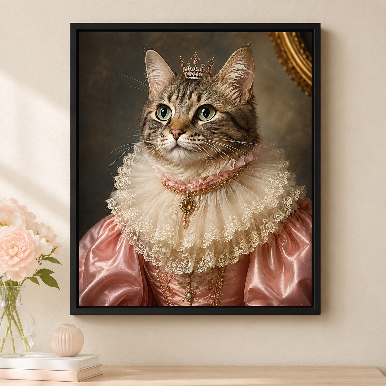 Custom Duchess Pet Portrait Canvas