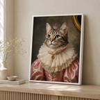 Custom Duchess Pet Portrait Canvas