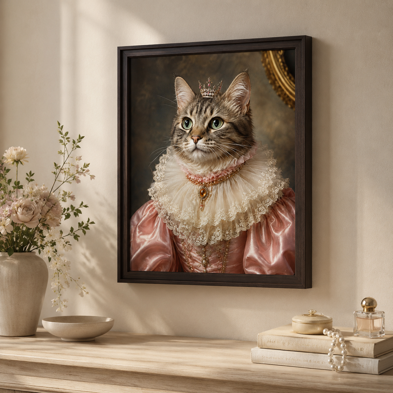 Custom Duchess Pet Portrait Canvas