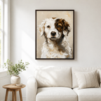 Custom Oil Painting Pet Portrait Canvas Aura Canvas