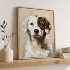 Custom Oil Painting Pet Portrait Canvas Aura Canvas