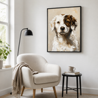 Custom Oil Painting Pet Portrait Canvas Aura Canvas