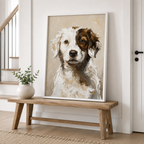 Custom Oil Painting Pet Portrait Canvas Aura Canvas