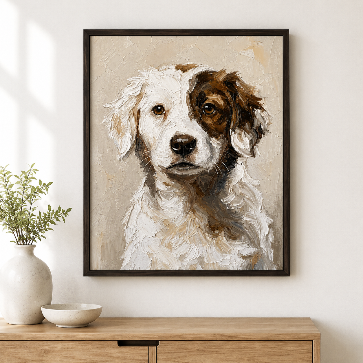 Custom Oil Painting Pet Portrait Canvas Aura Canvas