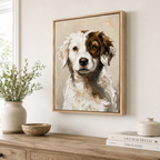 Custom Oil Painting Pet Portrait Canvas Aura Canvas