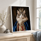 Custom Regal Pet Portrait Canvas Aura Canvas