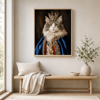 Custom Regal Pet Portrait Canvas Aura Canvas