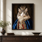 Custom Regal Pet Portrait Canvas Aura Canvas
