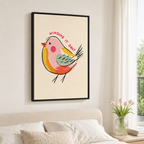 Winging It Daily Bird Canvas Wall Art Aura Canvas