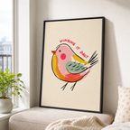Winging It Daily Bird Canvas Wall Art Aura Canvas