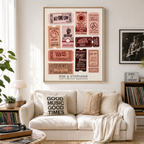 Custom Concert Ticket Collage Canvas Aura Canvas