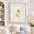 Custom Pet Memorial Canvas (Copy) Aura Canvas
