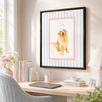 Custom Pet Memorial Canvas (Copy) Aura Canvas