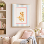 Custom Pet Memorial Canvas (Copy) Aura Canvas