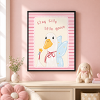 Silly Little Goose Canvas Wall Art Aura Canvas