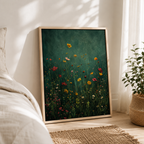 Wildflower Meadow Canvas Wall Art Aura Canvas