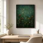 Wildflower Meadow Canvas Wall Art Aura Canvas