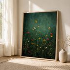 Wildflower Meadow Canvas Wall Art Aura Canvas