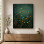 Wildflower Meadow Canvas Wall Art Aura Canvas