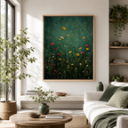Wildflower Meadow Canvas Wall Art Aura Canvas
