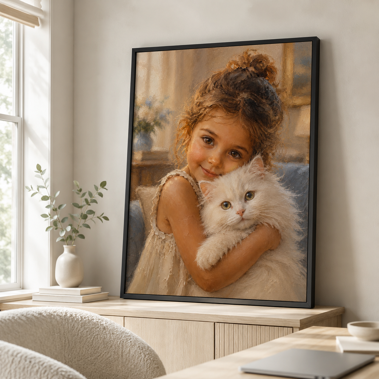 Custom Portrait Canvas From Photo Aura Canvas