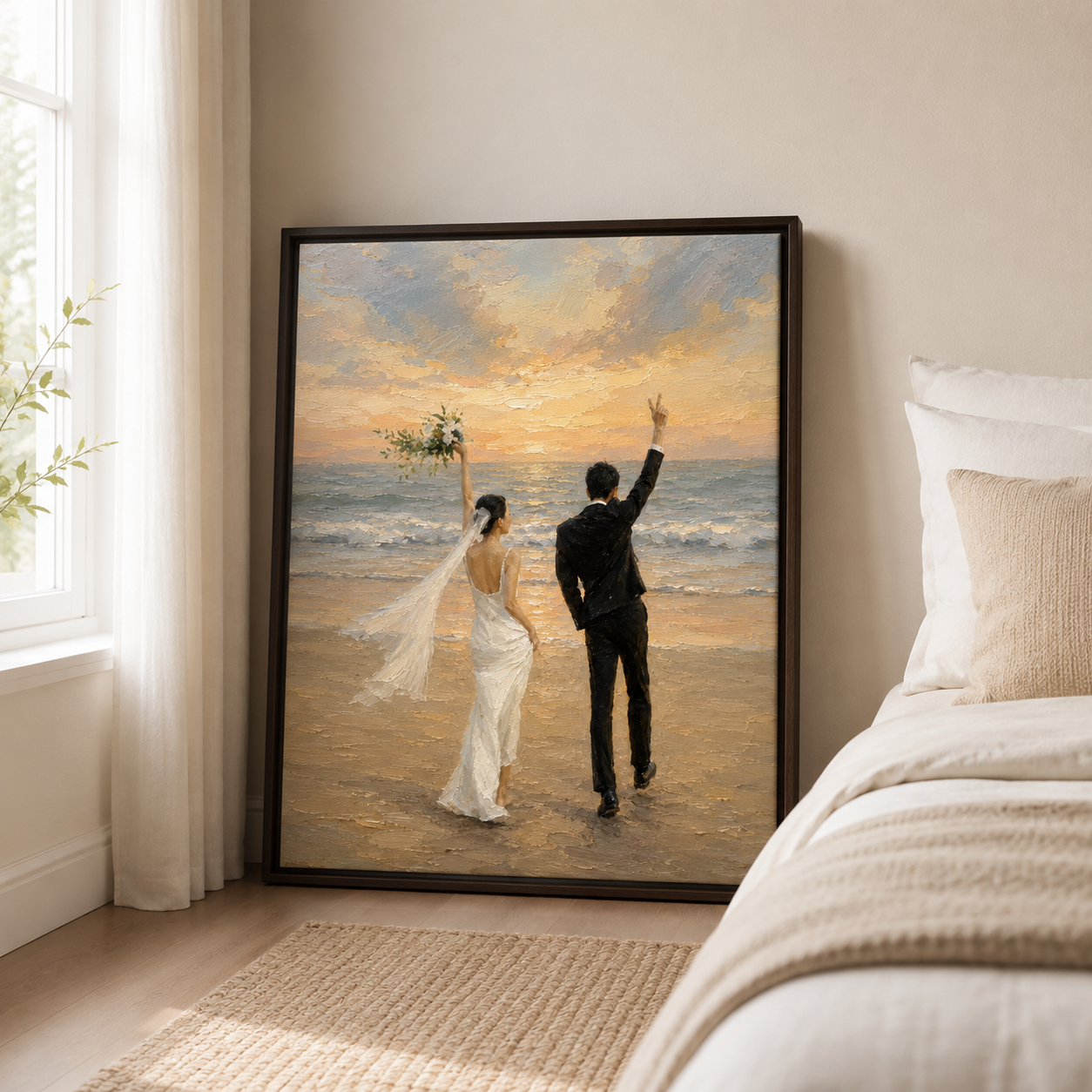 Custom Portrait Canvas From Photo Aura Canvas